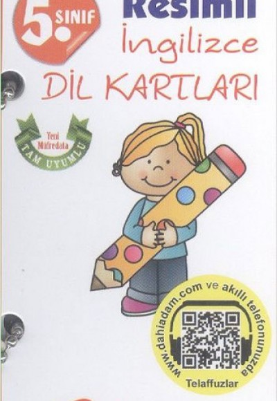 Dahi Adam 5. Sınıf Resimli İngilizce Dil Kartları Dahi Adam 5. Sınıf Resimli İngilizce Dil Kartları
