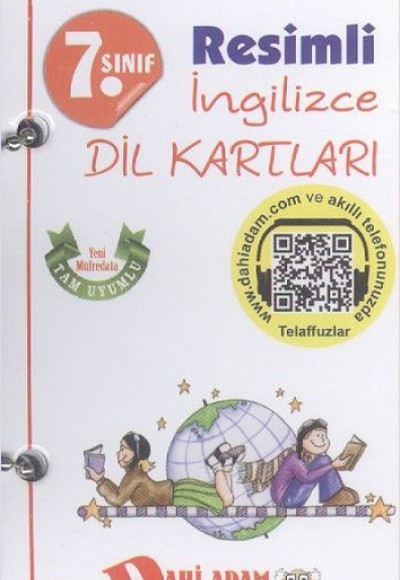 Dahi Adam 7. Sınıf Resimli İngilizce Dil Kartları Dahi Adam 7. Sınıf Resimli İngilizce Dil Kartları