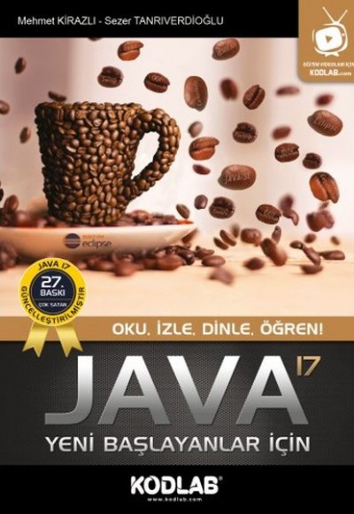 Yeni Başlayanlar İçin Java 10 (DVD'li) Oku, İzle, Dinle, Öğren Yeni Başlayanlar İçin Java 10 (DVD'li) Oku, İzle, Dinle, Öğren