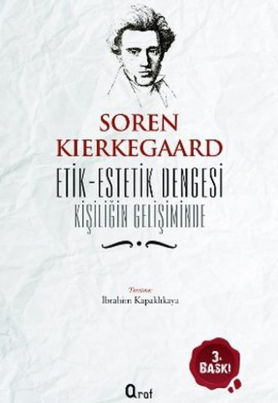 Etik-Estetik Dengesi Kişiliğin Gelişiminde Etik-Estetik Dengesi Kişiliğin Gelişiminde