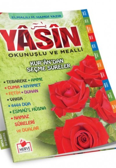 Yasini Şerif Açıklamali ve Mealli Orta Boy Yeşil Yasini Şerif Açıklamali ve Mealli Orta Boy Yeşil