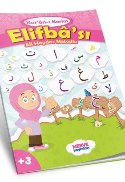 Ali Haydar Metodlu Kuranı Kerim Elifbası (Pembe)