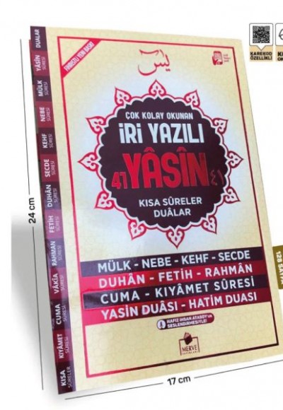 İri Yazılı Yasin Fihristli Sesli Orta Boy İri Yazılı Yasin Fihristli Sesli Orta Boy