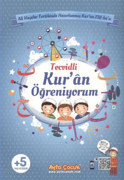 Tecvidli Kur'an Öğreniyorum (Mavi) (Kod:Ayfa161M)