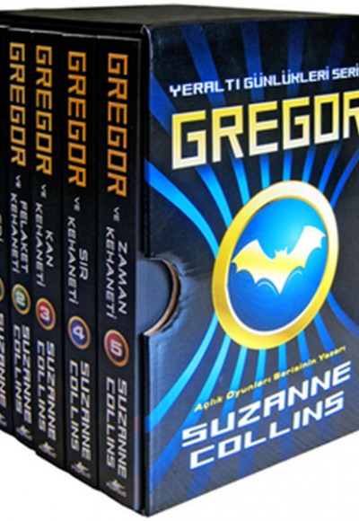 Gregor - Yeraltı Günlükleri Serisi (5 Kitap-Kutulu) Gregor - Yeraltı Günlükleri Serisi (5 Kitap-Kutulu)