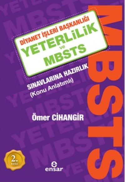 DHBT KPSS'ye Uygun Diyanet İşleri Başkanlığı Yeterlilik Ve Mbsts Sınavlarına Hazırlık (Konu Anlatıml DHBT KPSS'ye Uygun Diyanet İşleri Başkanlığı Yeterlilik Ve Mbsts Sınavlarına Hazırlık (Konu Anlatıml