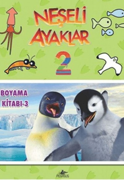 Neşeli Ayaklar 2 Boyama Kitabı 3 Neşeli Ayaklar 2 Boyama Kitabı 3