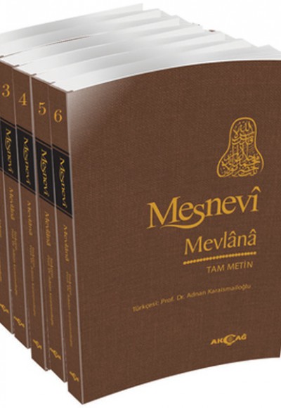 Mesnevi - Tam Metin (Küçük Boy - 6 Kitap Takım) Mesnevi - Tam Metin (Küçük Boy - 6 Kitap Takım)