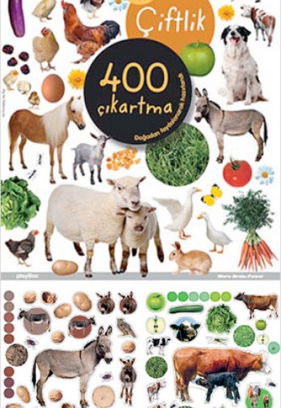 Eğlen Öğren - Çiftlik 400 Çıkartma Eğlen Öğren - Çiftlik 400 Çıkartma