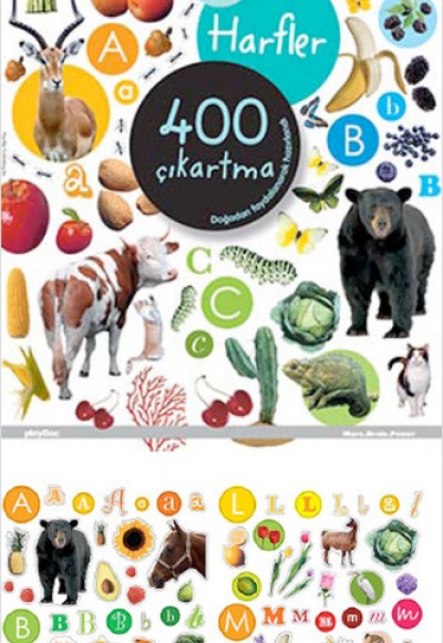 Eğlen Öğren - Harfler 400 Çıkartma Eğlen Öğren - Harfler 400 Çıkartma