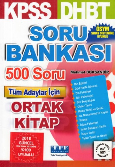 Burç DHBT KPSS Soru Bankası (Yeni) Burç DHBT KPSS Soru Bankası (Yeni)