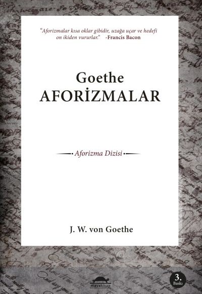 Goethe Aforizmalar