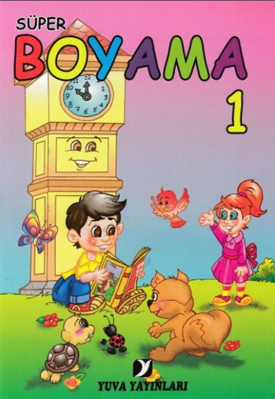 Yuva Renkli Süper Boyama 10'lu Set (İnce) Yuva Renkli Süper Boyama 10'lu Set (İnce)