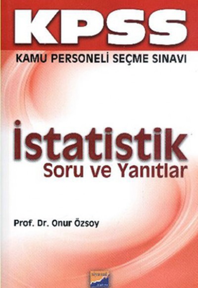 KPSS İstatistik - Soru ve Yanıtları KPSS İstatistik - Soru ve Yanıtları