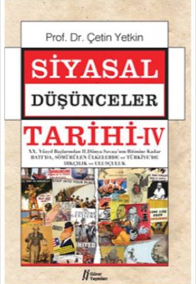 Siyasal Düşünceler Tarihi - 4 Siyasal Düşünceler Tarihi - 4
