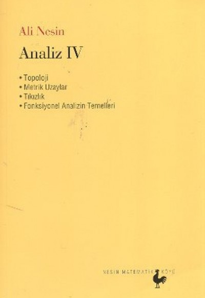 Analiz IV Analiz IV