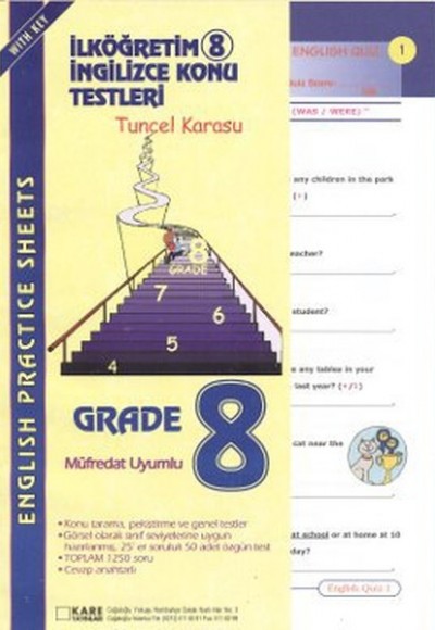 İköğretim-8 İngilizce Konu Testleri / English Practice Sheets İköğretim-8 İngilizce Konu Testleri / English Practice Sheets