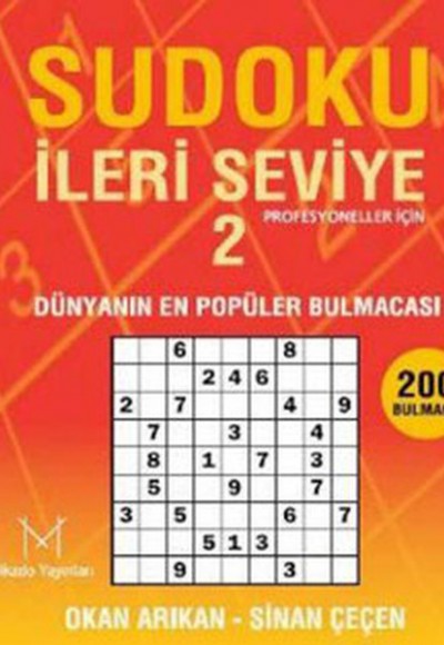 Sudoku İleri Seviye 2 Sudoku İleri Seviye 2