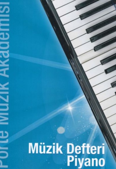 Porte Müzik Akademisi - Müzik Defteri Piyano Porte Müzik Akademisi - Müzik Defteri Piyano