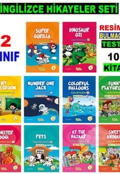 2. Sınıf İngilizce Hikayeler Seti (10 Kitap)
