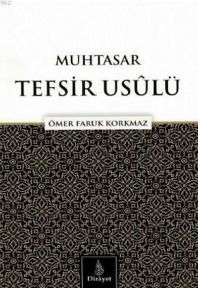 Muhtasar Tefsir Usulü Muhtasar Tefsir Usulü