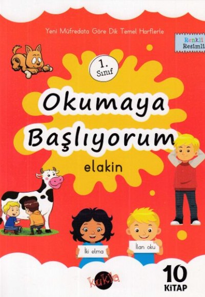 1. Sınıf Okumaya Başlıyorum Elakin -10 Kitap 1. Sınıf Okumaya Başlıyorum Elakin -10 Kitap