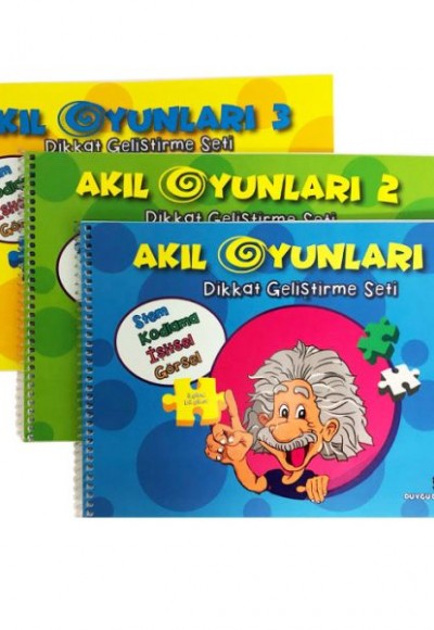Akıl Oyunları Dikkat Geliştirme Seti Akıl Oyunları Dikkat Geliştirme Seti