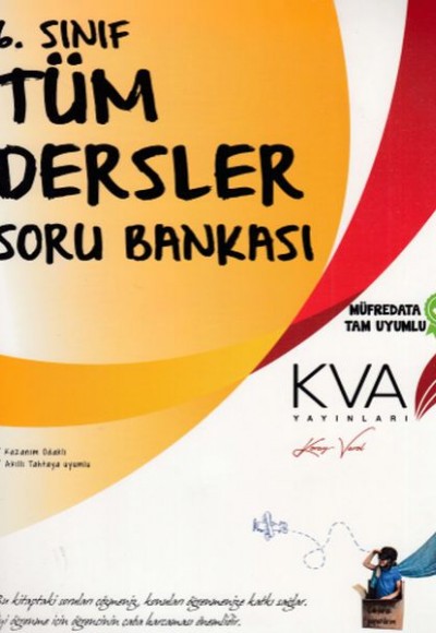 KVA 6.Sınıf Tüm Dersler Soru Bankası (Yeni) KVA 6.Sınıf Tüm Dersler Soru Bankası (Yeni)