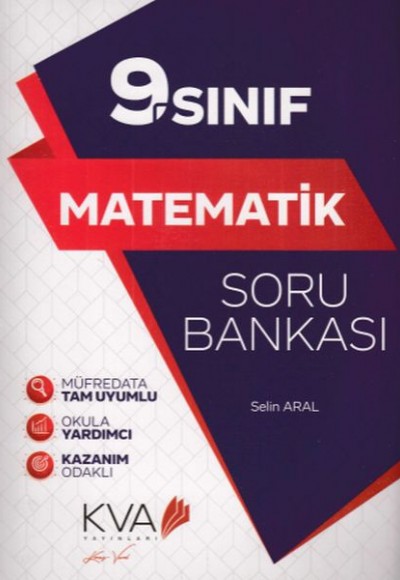 KVA 9. Sınıf Matematik Soru Bankası (Yeni) KVA 9. Sınıf Matematik Soru Bankası (Yeni)