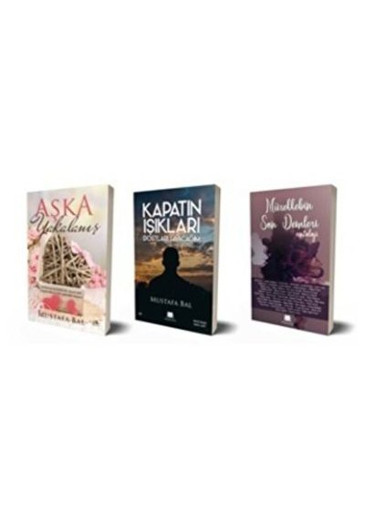 Aşka Yakalanış (3 kitap set) Mürekkebin Son Demleri - Kapatın Işıkları Dostları Sayacağım Aşka Yakalanış (3 kitap set) Mürekkebin Son Demleri - Kapatın Işıkları Dostları Sayacağım
