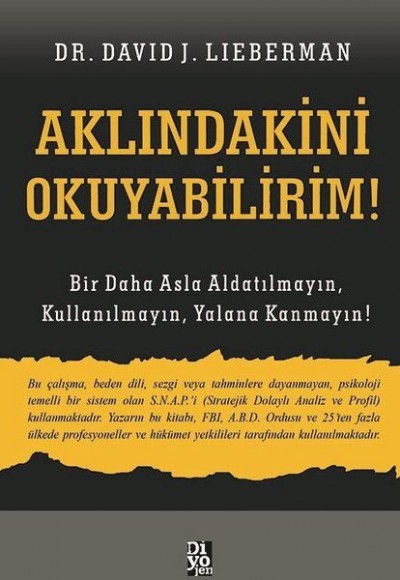 Aklındakini Okuyabilirim! Aklındakini Okuyabilirim!