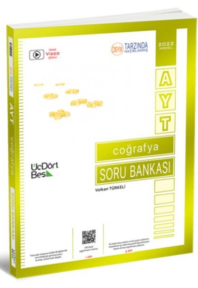 Üç Dört Beş 2022 AYT Coğrafya Soru Bankası Üç Dört Beş 2022 AYT Coğrafya Soru Bankası