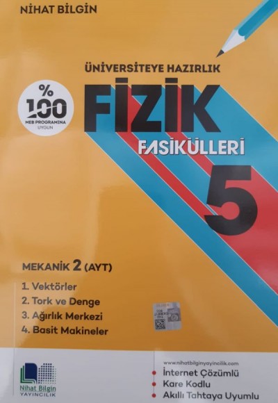 Nihat Bilgin Fizik Fasikülleri 5 Nihat Bilgin Fizik Fasikülleri 5