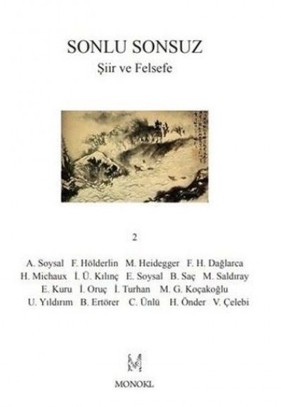 Sonlu Sonsuz 2 - Şiir ve Felsefe Sonlu Sonsuz 2 - Şiir ve Felsefe