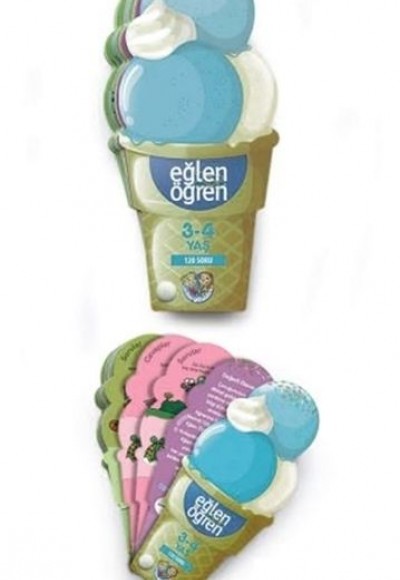 Eğlen Öğren Ice Cream 3-4 Yaş Eğlen Öğren Ice Cream 3-4 Yaş
