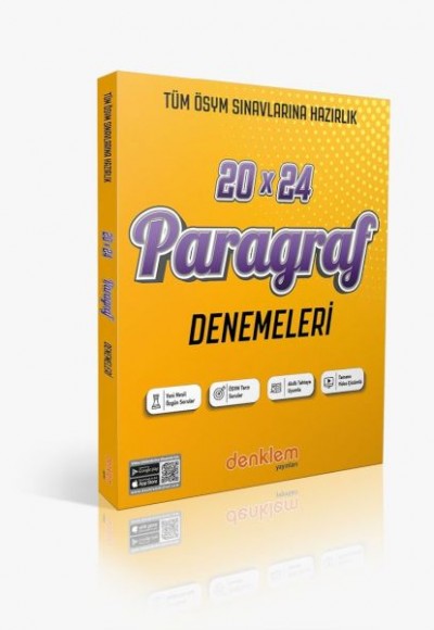 Denklem Paragraf 20 x 24 Deneme Denklem Paragraf 20 x 24 Deneme