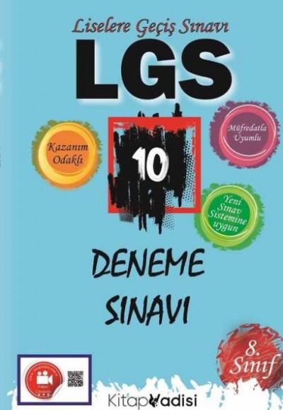 Kitap Vadisi LGS 10 Deneme Sınavı Kitap Vadisi LGS 10 Deneme Sınavı