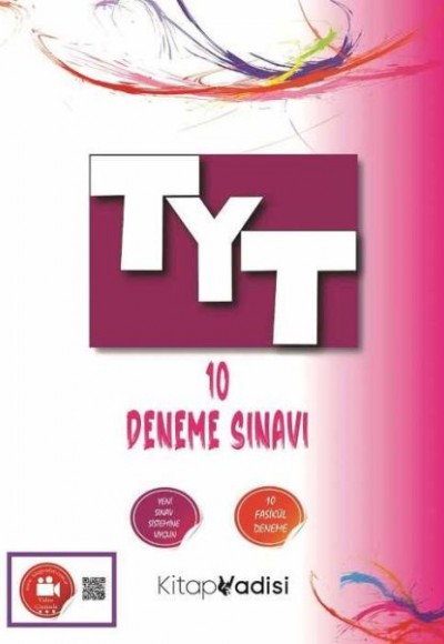 Kitap Vadisi TYT 10 Deneme Sınavı Kitap Vadisi TYT 10 Deneme Sınavı