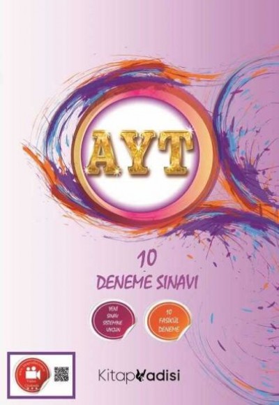 Kitap Vadisi AYT 10 Deneme Sınavı Kitap Vadisi AYT 10 Deneme Sınavı
