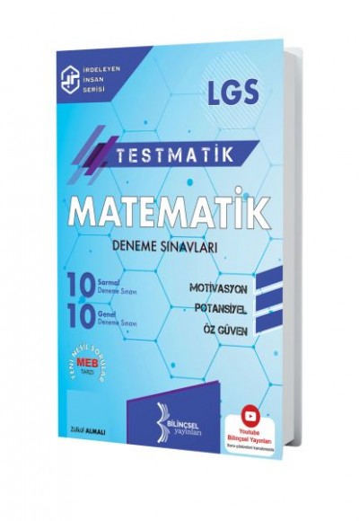 Bilinçsel 2021 LGS Testmatik Matematik Deneme Sınavları Bilinçsel 2021 LGS Testmatik Matematik Deneme Sınavları