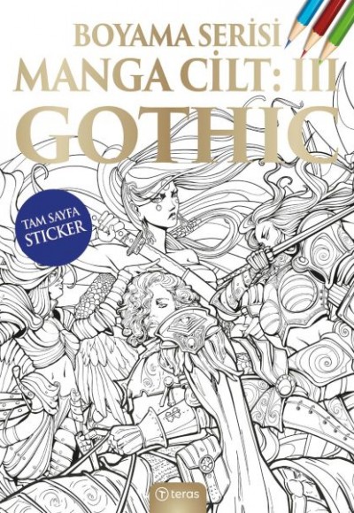 Manga Boyama Cilt III: Gothic Manga Boyama Cilt III: Gothic