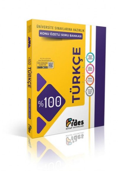 Fides %100 ÖSYM Soru Tipleriyle Türkçe Konu Özetli Soru Bankası Fides %100 ÖSYM Soru Tipleriyle Türkçe Konu Özetli Soru Bankası