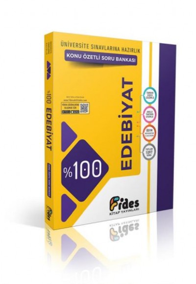 Fides %100 ÖSYM Soru Tipleriyle Edebiyat Konu Özetli Soru Bankası Fides %100 ÖSYM Soru Tipleriyle Edebiyat Konu Özetli Soru Bankası