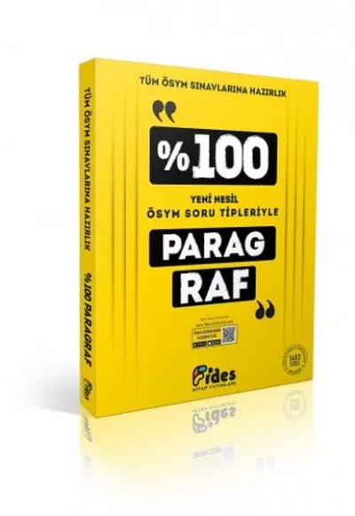 Fides %100 ÖSYM Soru Tipleriyle Paragraf Fides %100 ÖSYM Soru Tipleriyle Paragraf