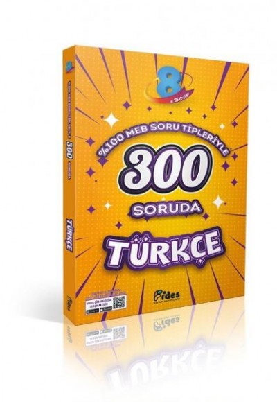 Fides 300 Soruda 8. Sınıf Türkçe Fides 300 Soruda 8. Sınıf Türkçe