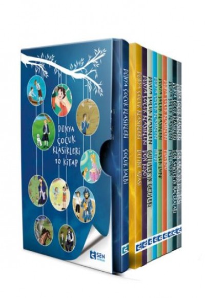 Dünya Çocuk Klasikleri 10 Kitap Kutulu Set Dünya Çocuk Klasikleri 10 Kitap Kutulu Set