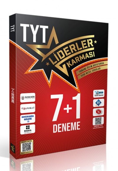 Liderler Karması 2023 TYT 7+1 Deneme Seti Liderler Karması 2023 TYT 7+1 Deneme Seti