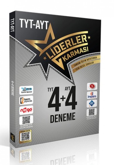 Liderler Karması 2023 TYT - AYT 4+4 Deneme Seti Liderler Karması 2023 TYT - AYT 4+4 Deneme Seti