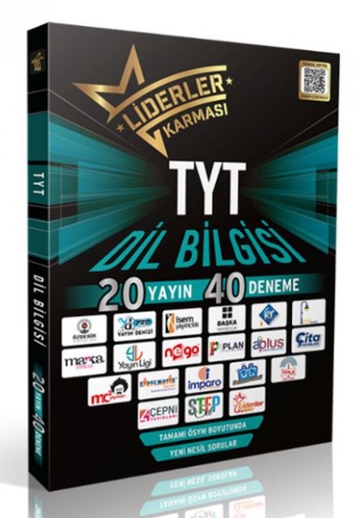 Liderler Karması 2023 TYT Dil Bilgisi Video Çözümlü 20 Yayın 40 Deneme Liderler Karması 2023 TYT Dil Bilgisi Video Çözümlü 20 Yayın 40 Deneme