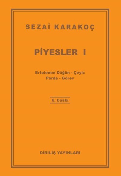 Piyesler 1 Piyesler 1